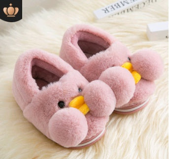 Winter cute cartoon kids cotton shoes for men and women baby shoes small yellow duck cotton slippers children Winter cute cartoon kids cotton shoes for men and women baby shoes small yellow duck cotton slippers children
