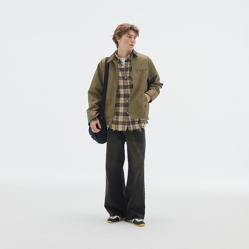Men's Autumn New American Retro Jacket Men's Autumn New American Retro Jacket