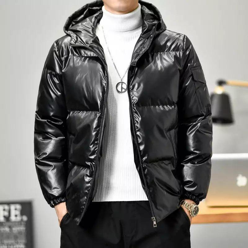 Men's winter plus size couple short down padded jacket Men's winter plus size couple short down padded jacket