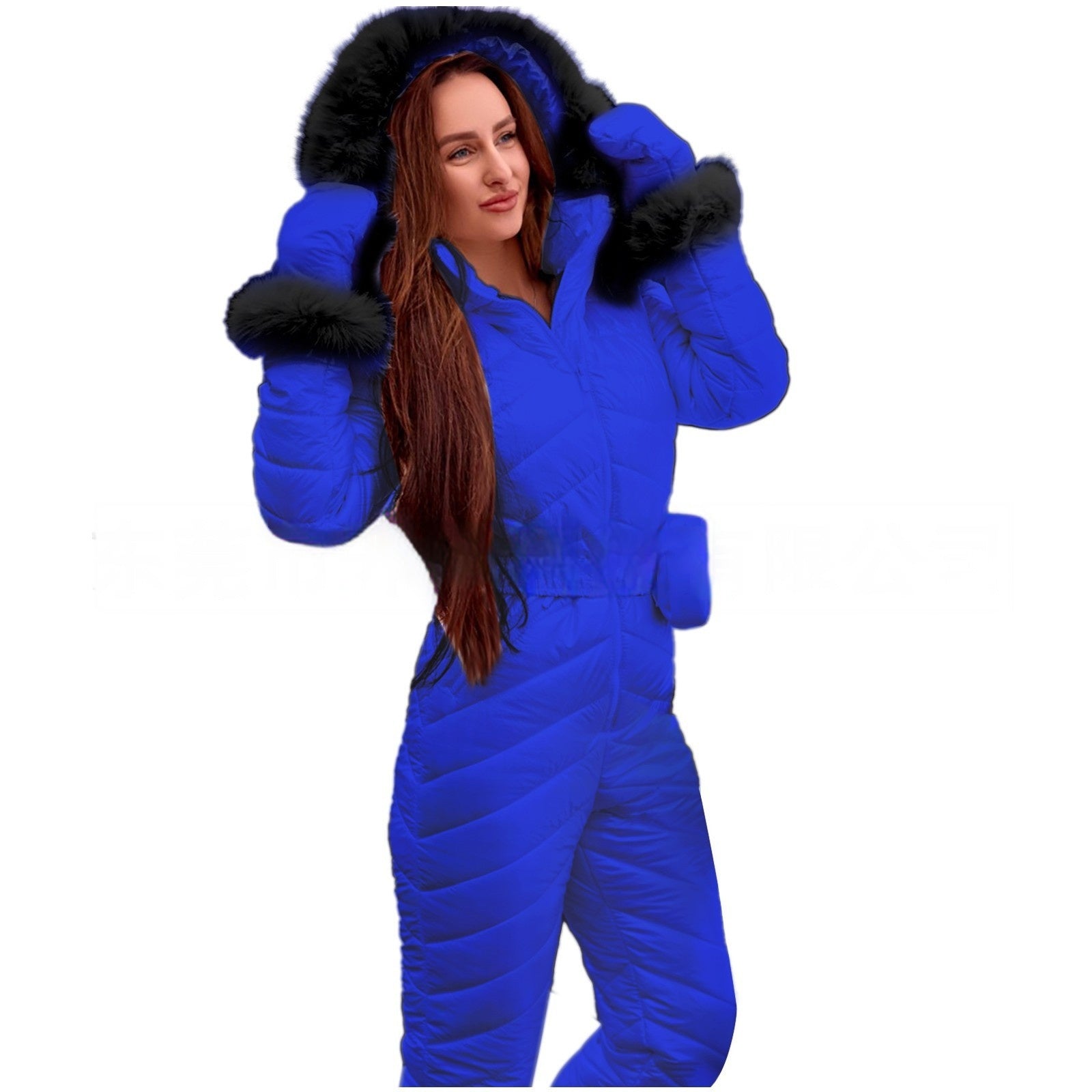 Winter Outdoors Fashion One-piece Ski Suit Women Winter Outdoors Fashion One-piece Ski Suit Women