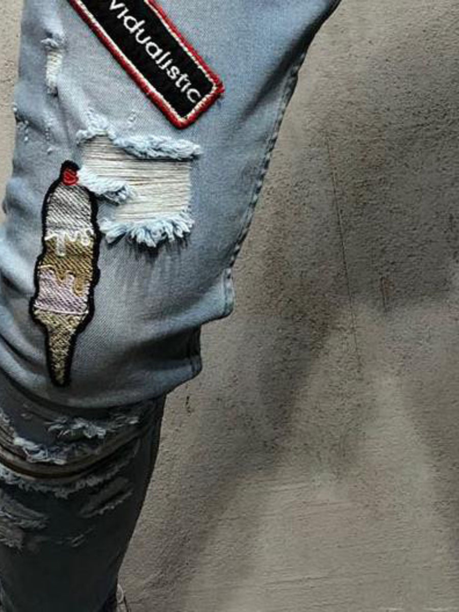 Casual jeans men fashion Casual jeans men fashion