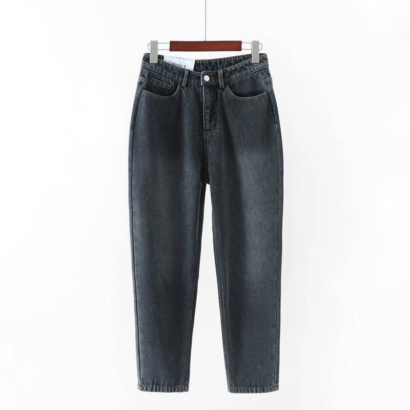 Thin straight leg jeans women trousers old pants Thin straight leg jeans women trousers old pants