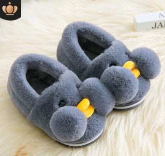 Winter cute cartoon kids cotton shoes for men and women baby shoes small yellow duck cotton slippers children Winter cute cartoon kids cotton shoes for men and women baby shoes small yellow duck cotton slippers children