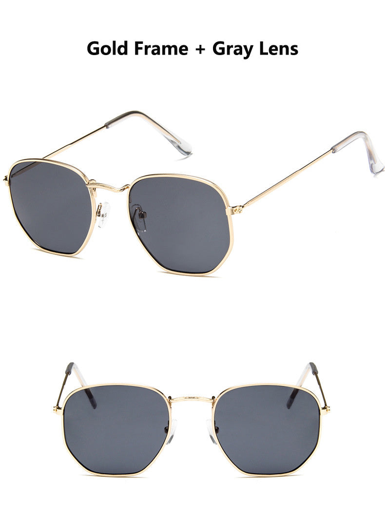 women's Hexagonal Sunglasses women's Hexagonal Sunglasses