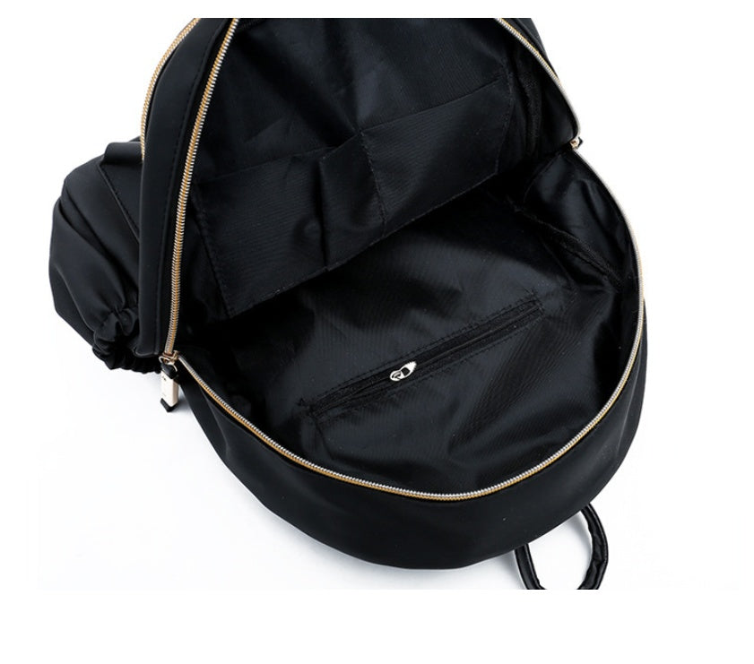 Waterproof Oxford Backpack Women Black School Bags Waterproof Oxford Backpack Women Black School Bags