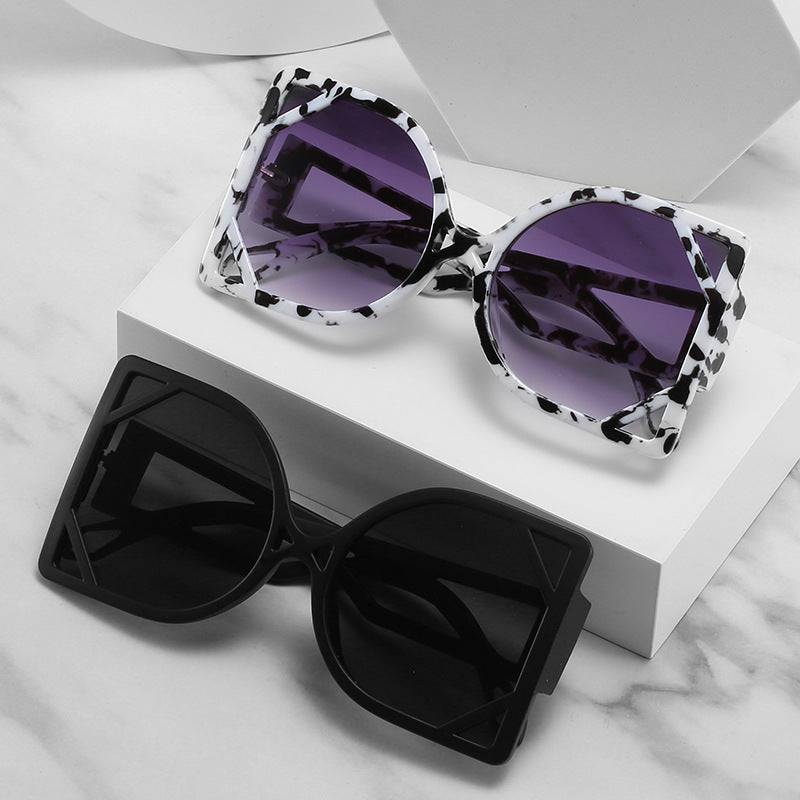 Big Square Rim Sunglasses Fashion Men And Women Big Square Rim Sunglasses Fashion Men And Women