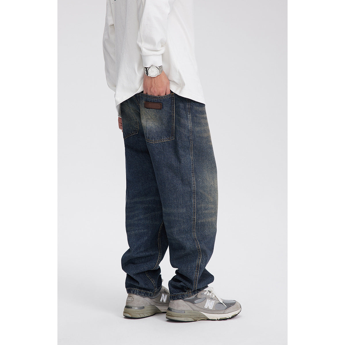 All-match Loose Straight Jeans For Men All-match Loose Straight Jeans For Men