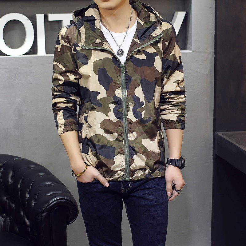 Men's Slim Camouflage Jacket Jacket Fashion Jacket Clothes Men's Slim Camouflage Jacket Jacket Fashion Jacket Clothes