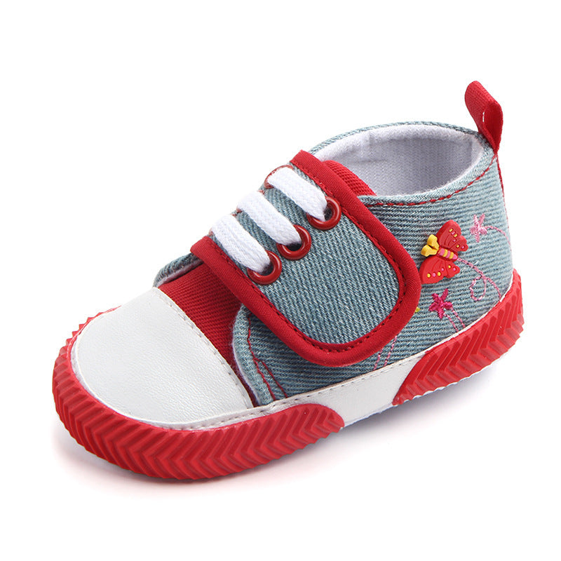 Butterfly baby shoes soft soled walking shoes Butterfly baby shoes soft soled walking shoes