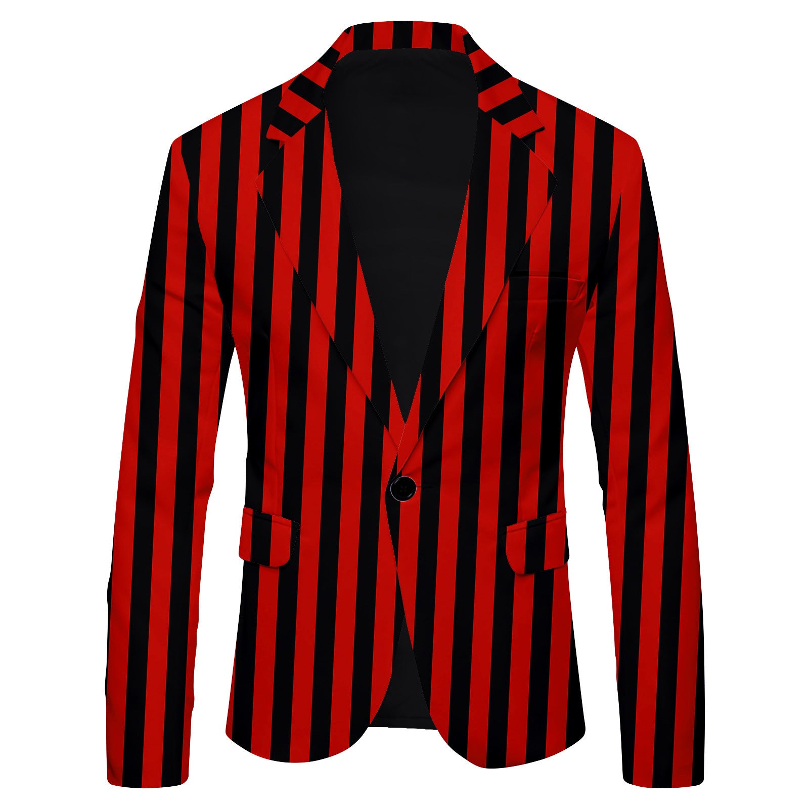 Men's Single Row One Button Polka Dot Printing Casual Suit Jacket Men's Single Row One Button Polka Dot Printing Casual Suit Jacket