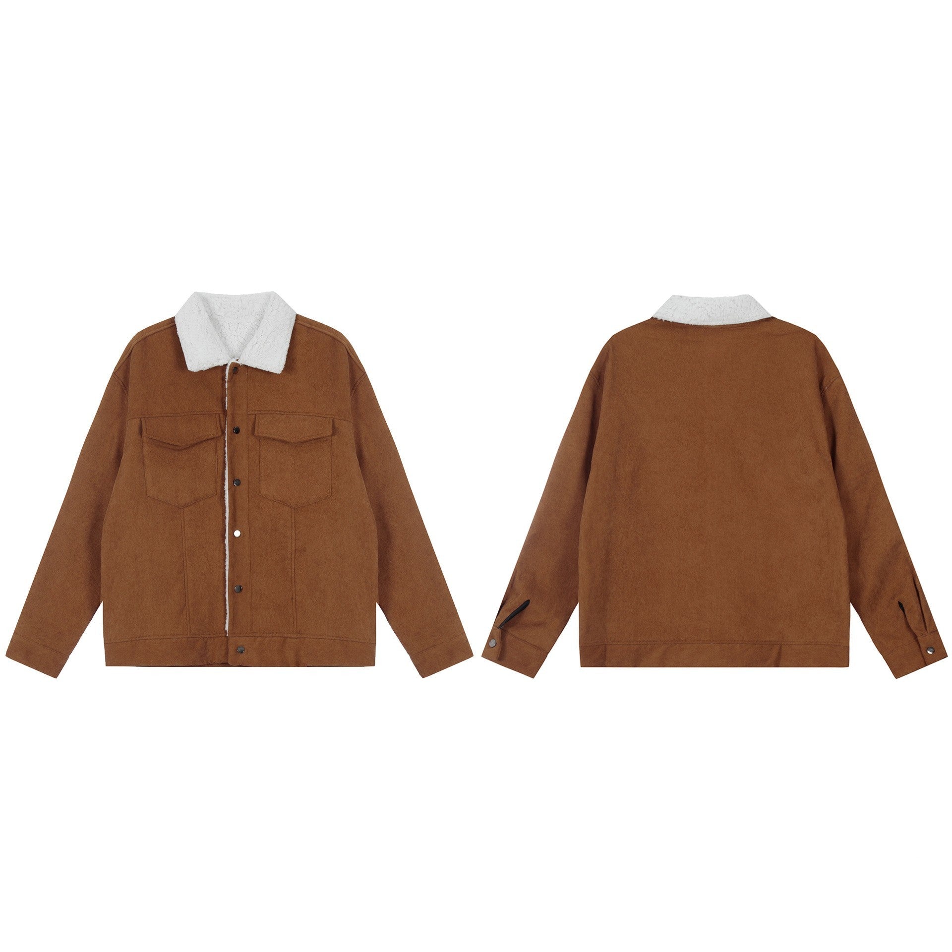 Men's Corduroy Fleece Jacket Fashion Casual Men's Corduroy Fleece Jacket Fashion Casual