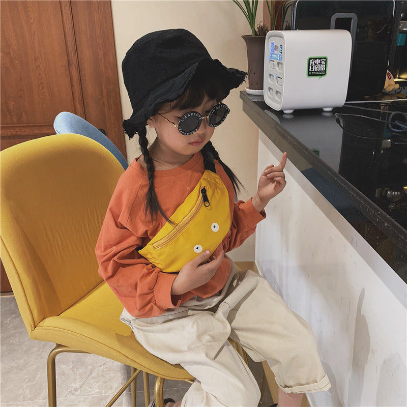 Children's Single-shoulder Waist Bag Funny Pattern Children's Single-shoulder Waist Bag Funny Pattern