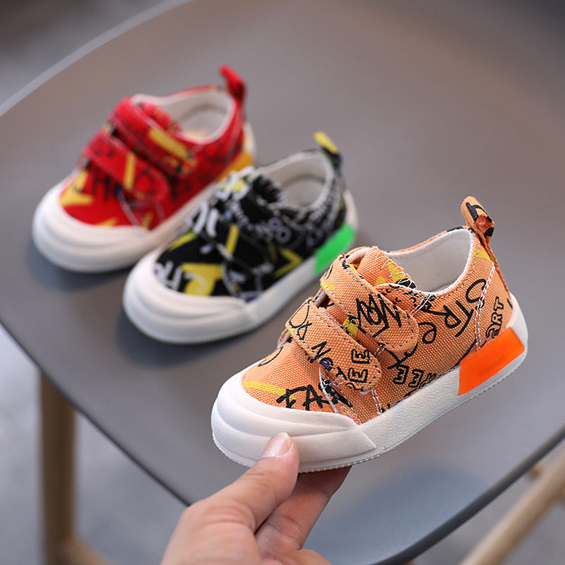Baby Shoes Female 0-2 Years Old 1 Kids Canvas Shoes Boys Sneakers Baby Shoes Female 0-2 Years Old 1 Kids Canvas Shoes Boys Sneakers