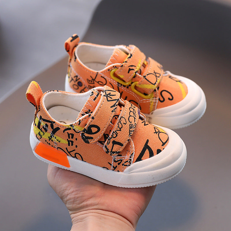 Baby Shoes Female 0-2 Years Old 1 Kids Canvas Shoes Boys Sneakers Baby Shoes Female 0-2 Years Old 1 Kids Canvas Shoes Boys Sneakers