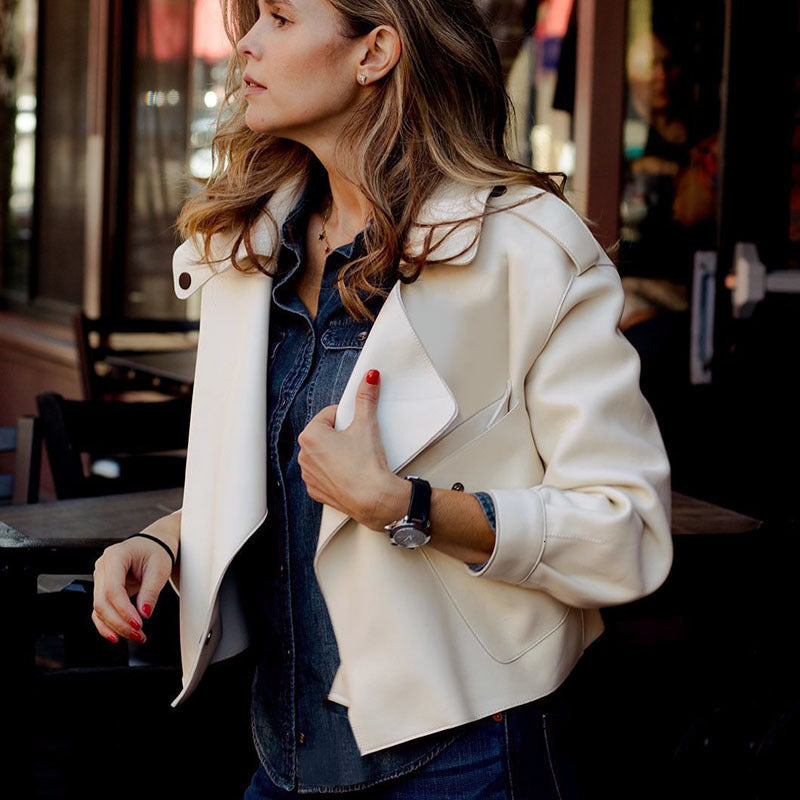 Autumn And Winter New Products Women's Leather Jackets Autumn And Winter New Products Women's Leather Jackets