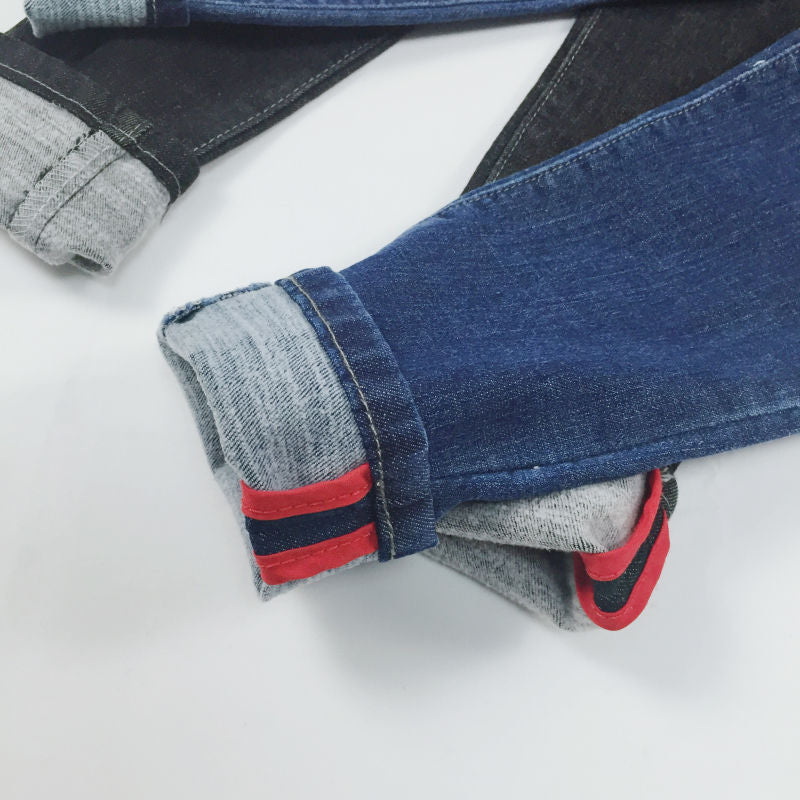 Stretch Little Feet Pants Baby Curled Casual Trousers Stretch Little Feet Pants Baby Curled Casual Trousers