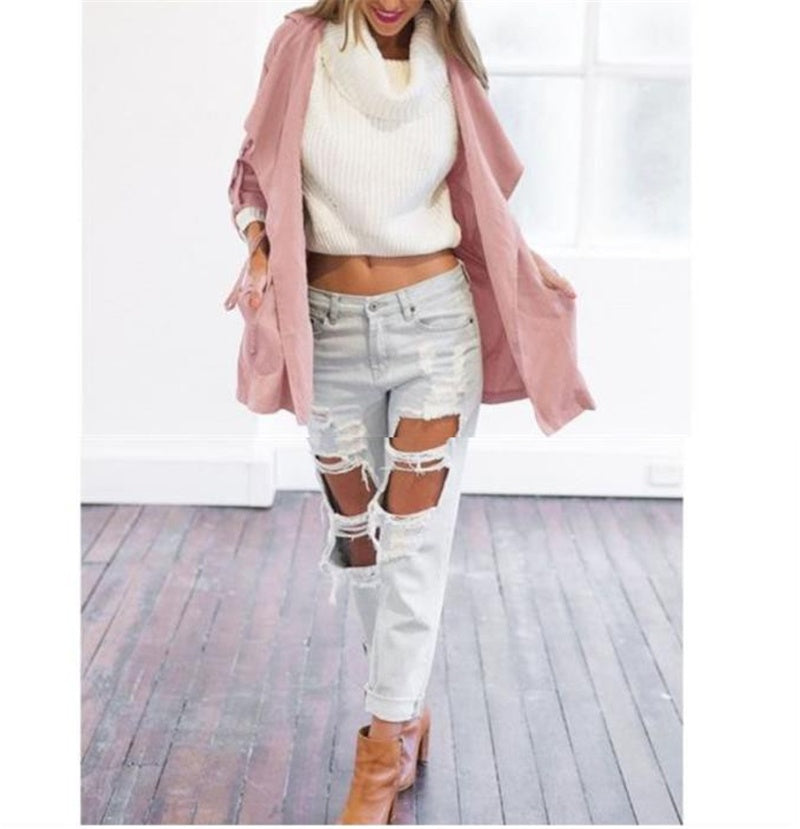 Spring New Womens Jackets and Coats Casual Streetwearcasual Spring New Womens Jackets and Coats Casual Streetwearcasual
