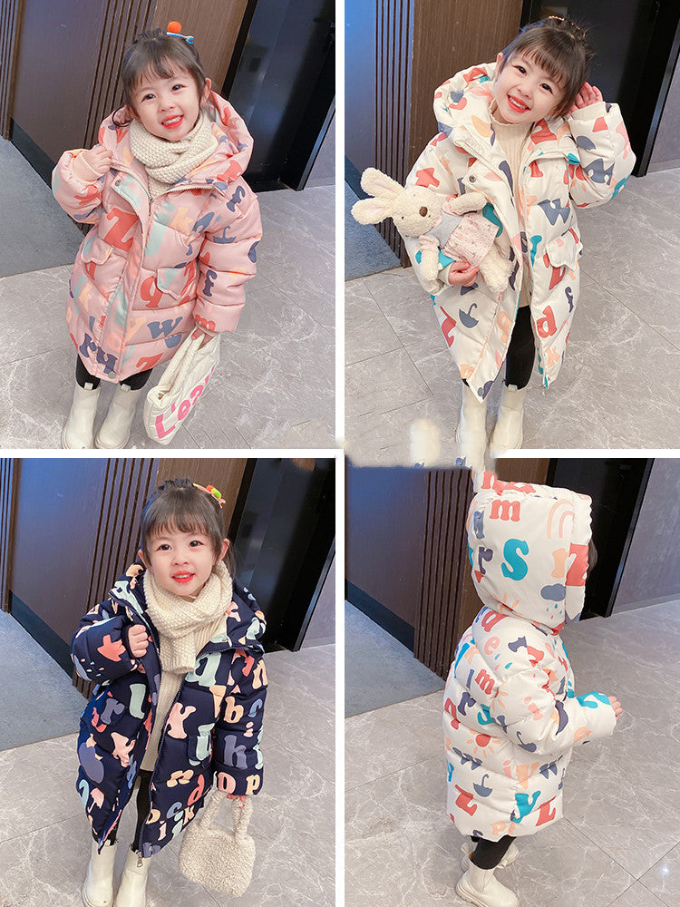 Western Style Children's Clothing, Baby Girls, Cotton-Padded Clothing, Children's Cotton Clothing Western Style Children's Clothing, Baby Girls, Cotton-Padded Clothing, Children's Cotton Clothing