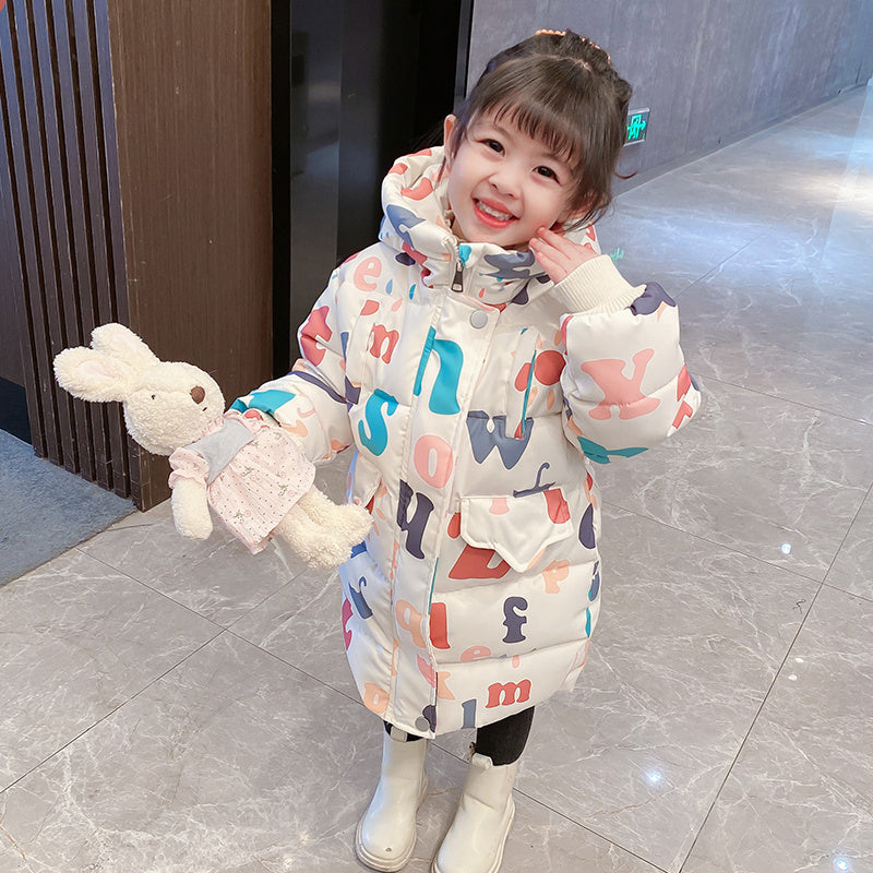 Western Style Children's Clothing, Baby Girls, Cotton-Padded Clothing, Children's Cotton Clothing Western Style Children's Clothing, Baby Girls, Cotton-Padded Clothing, Children's Cotton Clothing