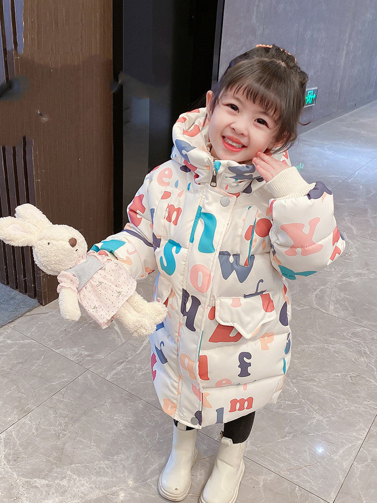 Western Style Children's Clothing, Baby Girls, Cotton-Padded Clothing, Children's Cotton Clothing Western Style Children's Clothing, Baby Girls, Cotton-Padded Clothing, Children's Cotton Clothing