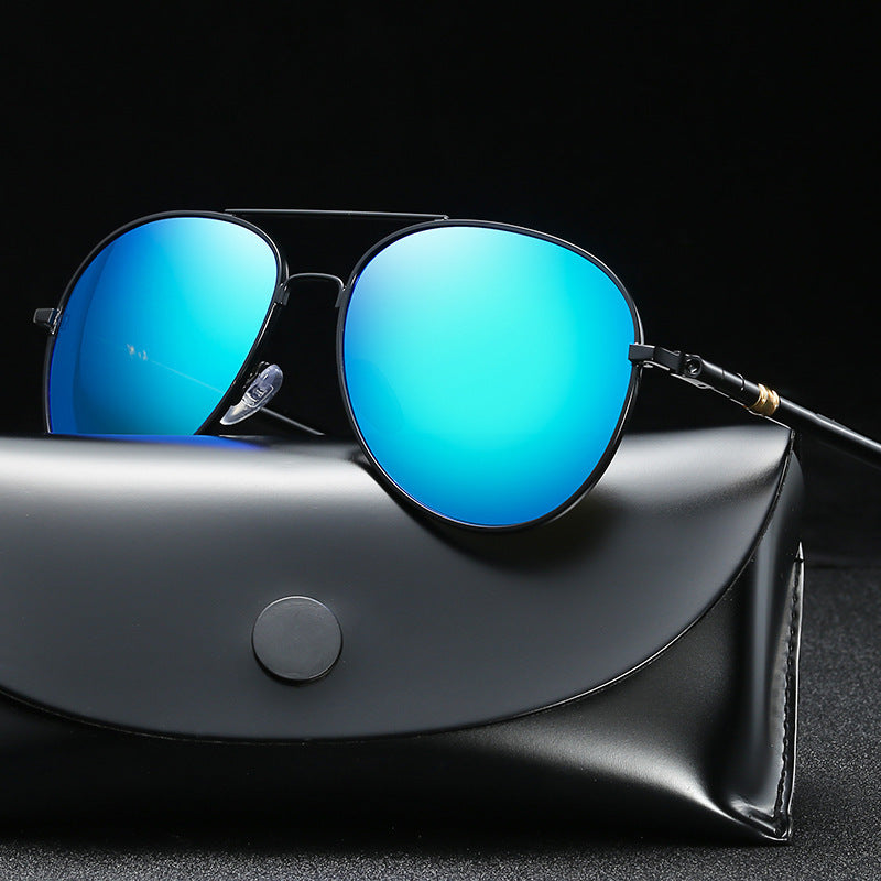 Polarized Sunglasses Men's Metal Sunglasses Color Film Sunglasses Polarized Sunglasses Men's Metal Sunglasses Color Film Sunglasses