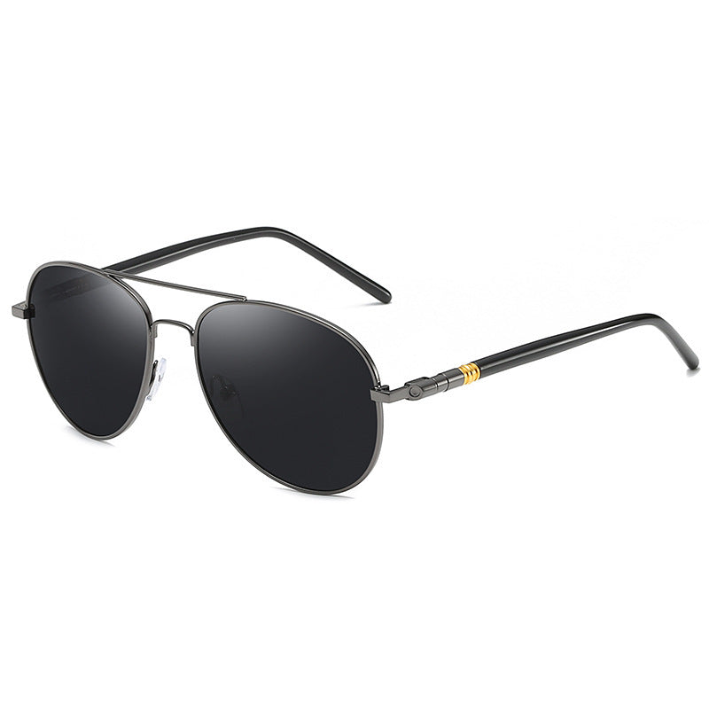 Polarized Sunglasses Men's Metal Sunglasses Color Film Sunglasses Polarized Sunglasses Men's Metal Sunglasses Color Film Sunglasses