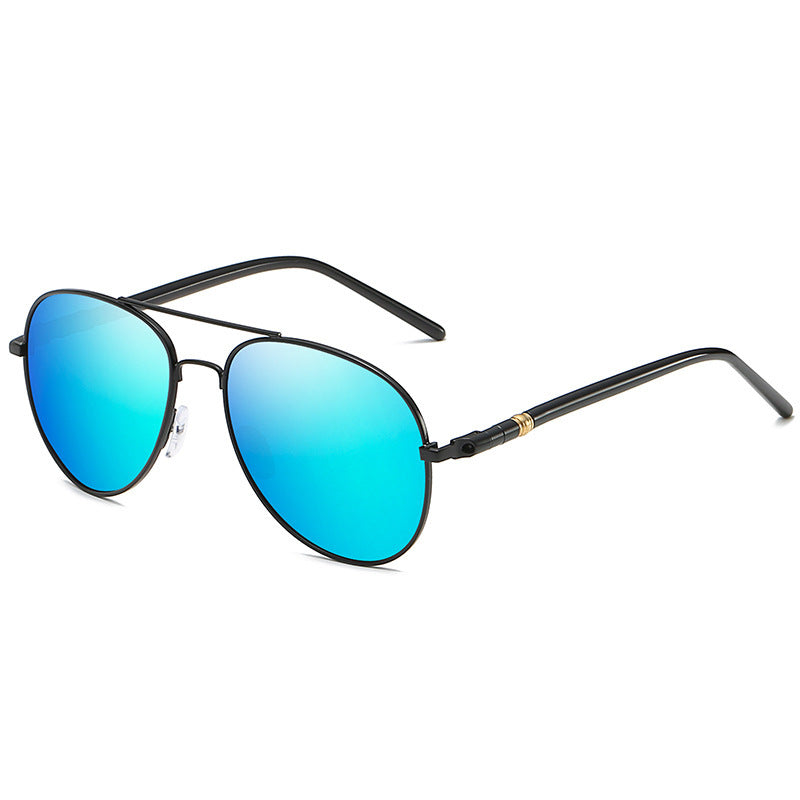 Polarized Sunglasses Men's Metal Sunglasses Color Film Sunglasses Polarized Sunglasses Men's Metal Sunglasses Color Film Sunglasses