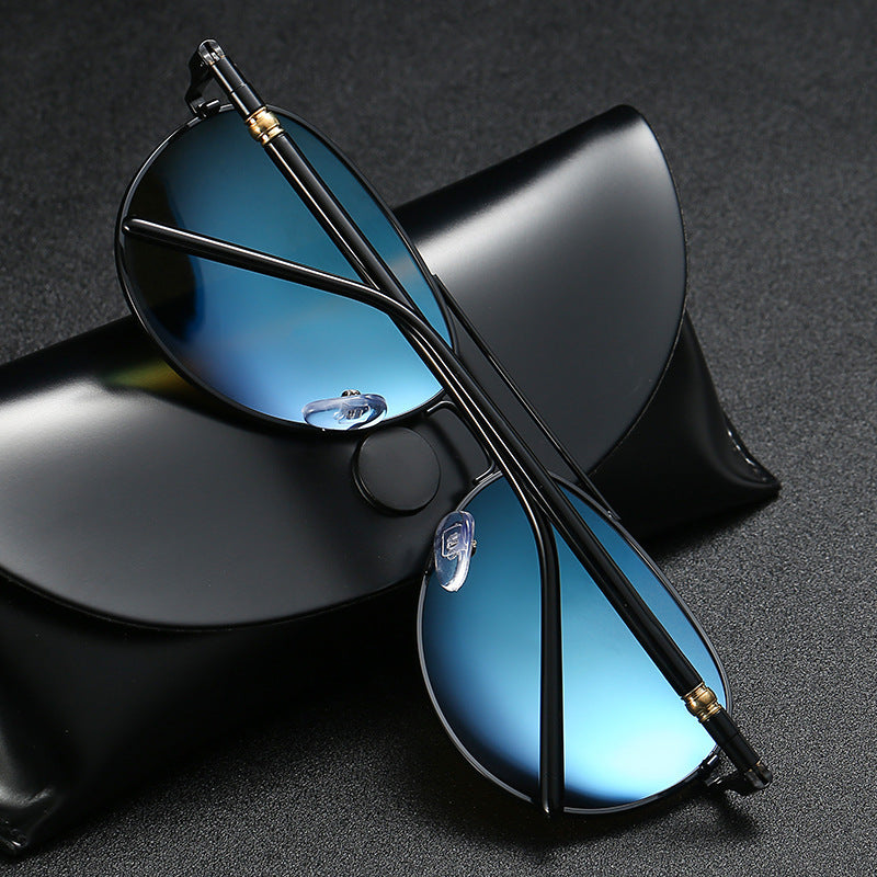Polarized Sunglasses Men's Metal Sunglasses Color Film Sunglasses Polarized Sunglasses Men's Metal Sunglasses Color Film Sunglasses