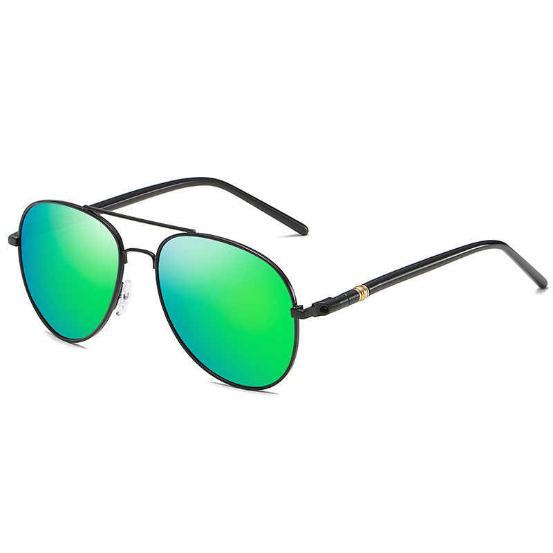 Polarized Sunglasses Men's Metal Sunglasses Color Film Sunglasses Polarized Sunglasses Men's Metal Sunglasses Color Film Sunglasses