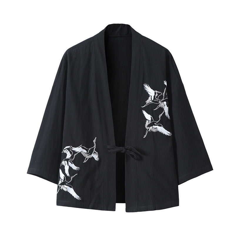 Kimono Robes Traditional Men Jackets Hip Hop Streetwear Kimono Robes Traditional Men Jackets Hip Hop Streetwear