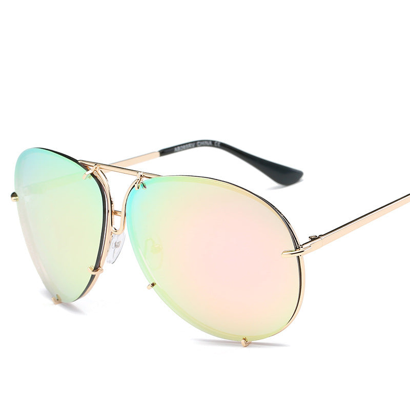 Color Film Sunglasses For Men And Women Big Frame Sunglasses Color Film Sunglasses For Men And Women Big Frame Sunglasses
