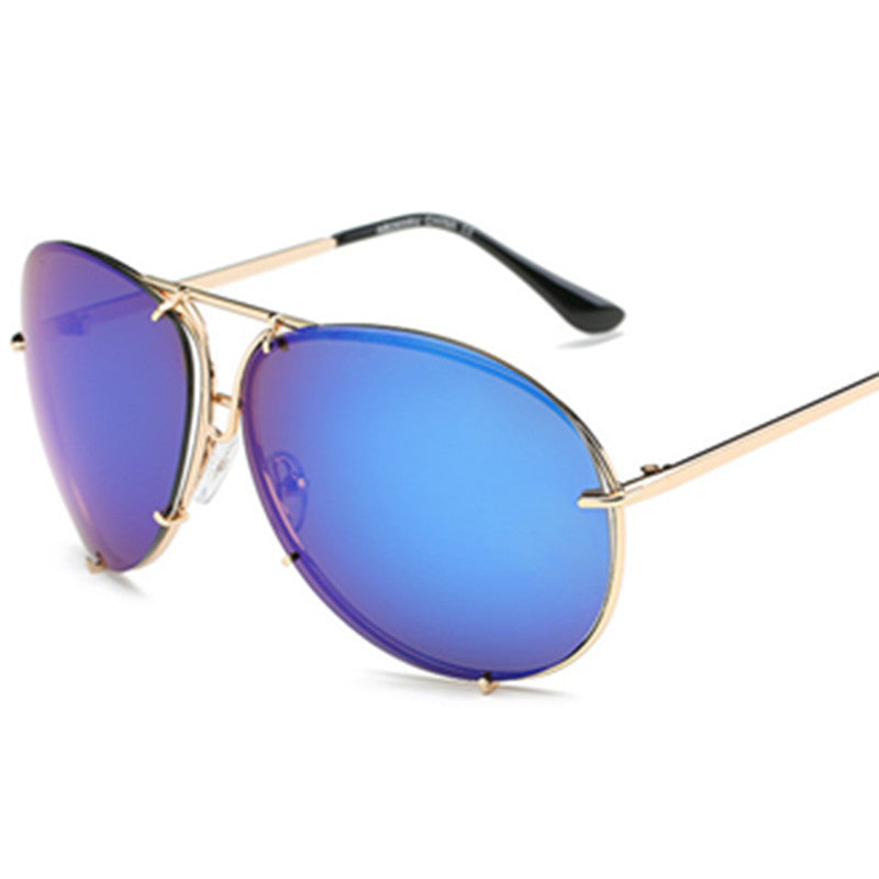 Color Film Sunglasses For Men And Women Big Frame Sunglasses Color Film Sunglasses For Men And Women Big Frame Sunglasses