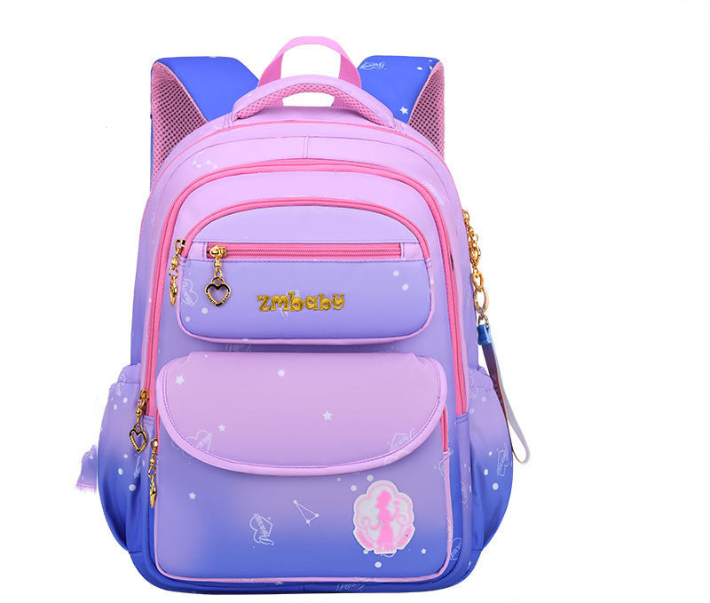 Kamida Primary School Schoolbag Female Sweet And Cute Gradient Backpack 1-3-6 Grade Large Capacity Kamida Primary School Schoolbag Female Sweet And Cute Gradient Backpack 1-3-6 Grade Large Capacity