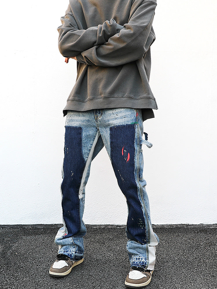 Flared Pants Sub-Trend Personality Niche Stacking Jeans Flared Pants Sub-Trend Personality Niche Stacking Jeans