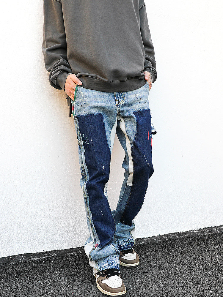 Flared Pants Sub-Trend Personality Niche Stacking Jeans Flared Pants Sub-Trend Personality Niche Stacking Jeans
