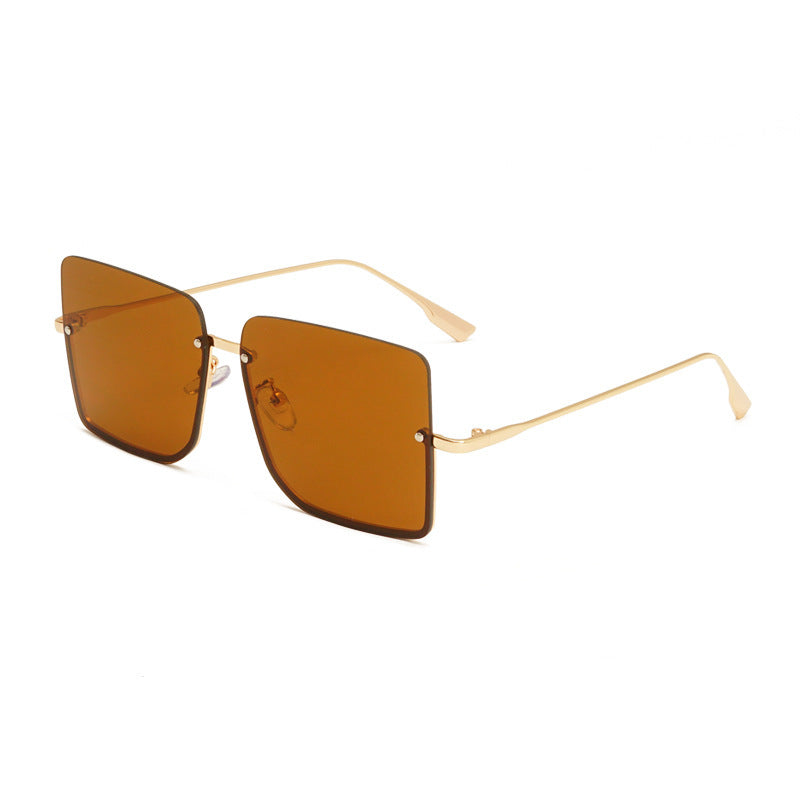 Half-Frame Ocean Sunglasses Fashion Trendy Sunglasses Half-Frame Ocean Sunglasses Fashion Trendy Sunglasses