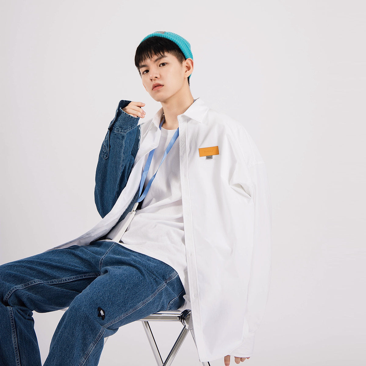 Bangboy Men''s Shirt Long Sleeve Handsome Jeans Bangboy Men''s Shirt Long Sleeve Handsome Jeans