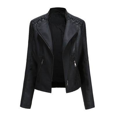 Women's Leather Jackets Women's Short Jackets Slim Thin Leather Jackets Ladies Motorcycle Suits Women's Leather Jackets Women's Short Jackets Slim Thin Leather Jackets Ladies Motorcycle Suits