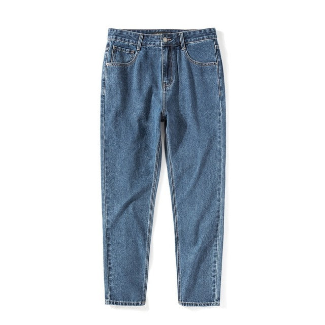 Denim Jeans Men New Loose Cotton Jeans Man Autumn Tap Denim Jeans Men New Loose Cotton Jeans Man Autumn Tap