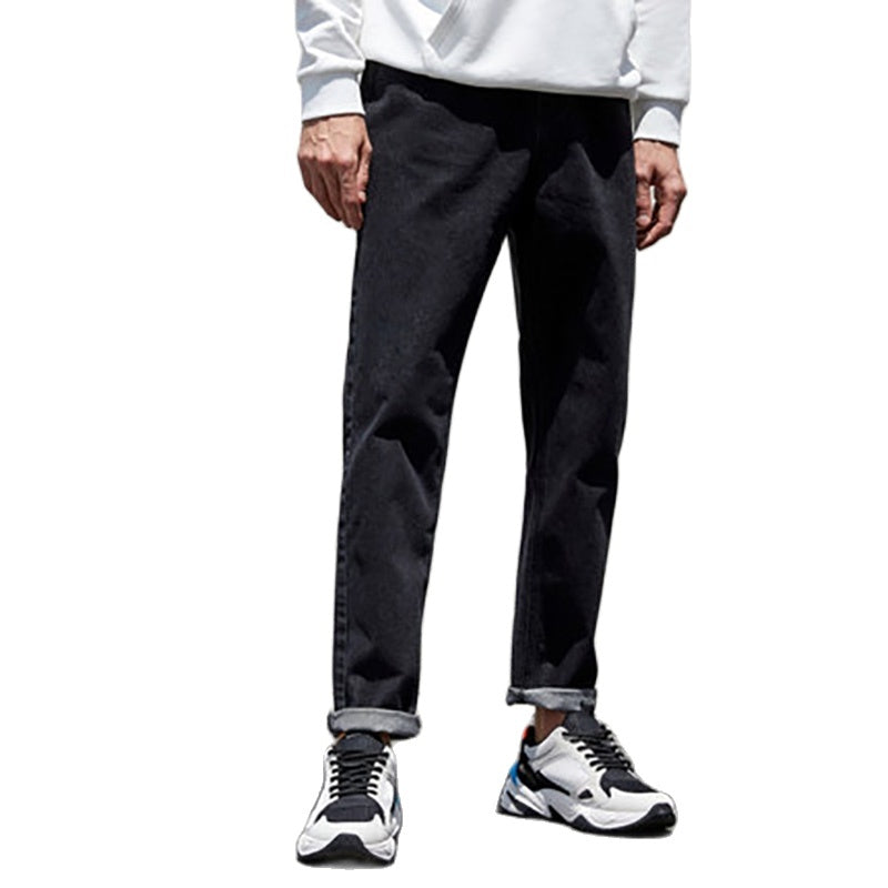 Denim Jeans Men New Loose Cotton Jeans Man Autumn Tap Denim Jeans Men New Loose Cotton Jeans Man Autumn Tap