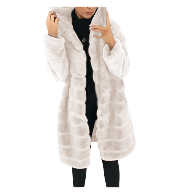 Jacket Winter White Big Solid Jackets For Women Long Coat Jacket Winter White Big Solid Jackets For Women Long Coat