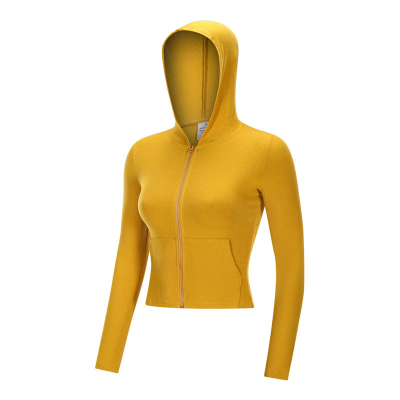 Women'S Sports Jackets Are Thin, Tight-Fitting Stretch And Quick-Drying Yoga Clothes, Running Tops, Long-Sleeved Fitness Clothes Women'S Sports Jackets Are Thin, Tight-Fitting Stretch And Quick-Drying Yoga Clothes, Running Tops, Long-Sleeved Fitness Clothes