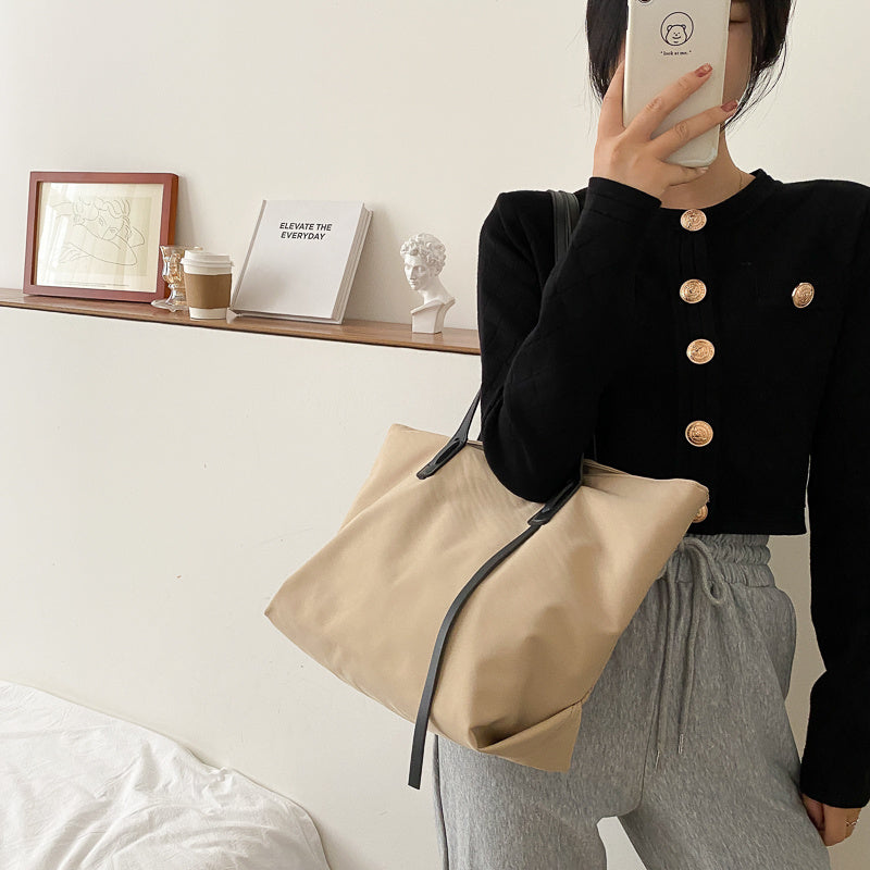 All-match Large-capacity Tote Bag Simple One-shoulder Tote Bag All-match Large-capacity Tote Bag Simple One-shoulder Tote Bag