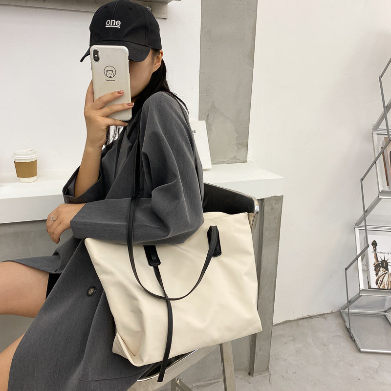 All-match Large-capacity Tote Bag Simple One-shoulder Tote Bag All-match Large-capacity Tote Bag Simple One-shoulder Tote Bag