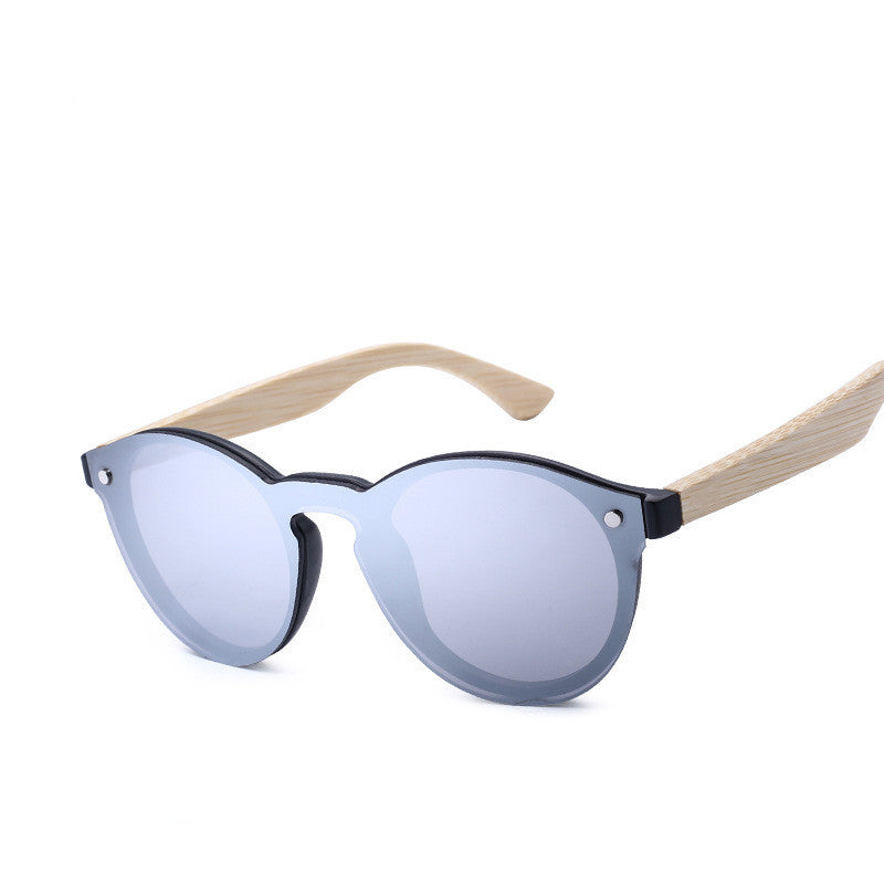 Sunglasses Color Film Wood Round Sunglasses Round Fashion Retro Bamboo Glasses For Men And Women Sunglasses Color Film Wood Round Sunglasses Round Fashion Retro Bamboo Glasses For Men And Women