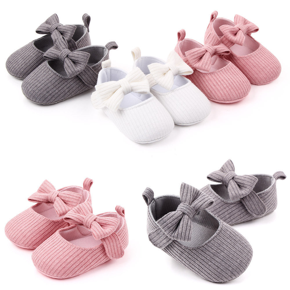 Bowknot Woolen Knit Baby Shoes Moccasins Princess Shoes Baby Shoes Bowknot Woolen Knit Baby Shoes Moccasins Princess Shoes Baby Shoes