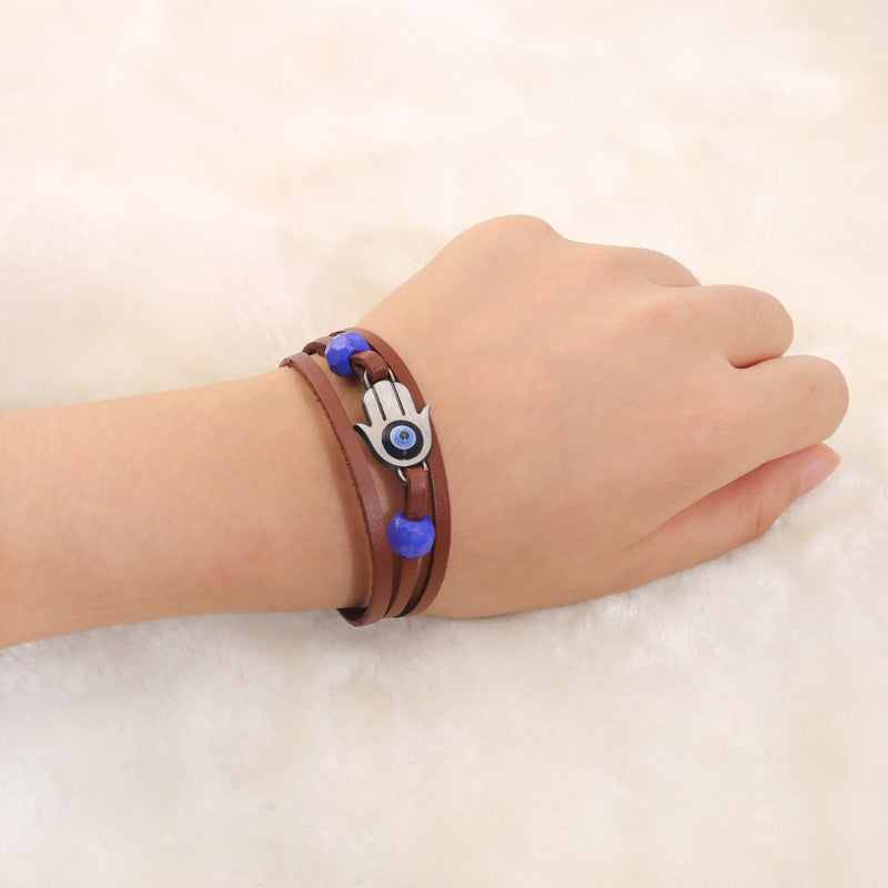 Part II Ellie Dina Bracelet Evil Eye Blue Bead Braceletsx Handmade Jewelry Accessories Gift Women Men Part II Ellie Dina Bracelet Evil Eye Blue Bead Braceletsx Handmade Jewelry Accessories Gift Women Men