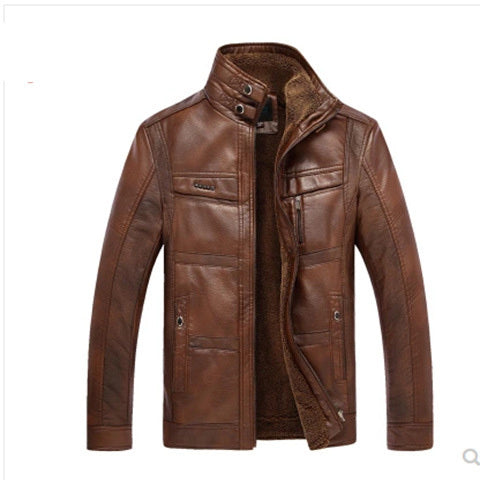 Men's Leather Jackets For Winter Jacket Men And Coats Leather Male Coat For Brand Men's Oblique Zipper Winter Down Biker Jacket Men's Leather Jackets For Winter Jacket Men And Coats Leather Male Coat For Brand Men's Oblique Zipper Winter Down Biker Jacket