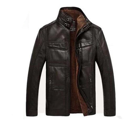 Men's Leather Jackets For Winter Jacket Men And Coats Leather Male Coat For Brand Men's Oblique Zipper Winter Down Biker Jacket Men's Leather Jackets For Winter Jacket Men And Coats Leather Male Coat For Brand Men's Oblique Zipper Winter Down Biker Jacket