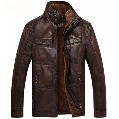 Men's Leather Jackets For Winter Jacket Men And Coats Leather Male Coat For Brand Men's Oblique Zipper Winter Down Biker Jacket Men's Leather Jackets For Winter Jacket Men And Coats Leather Male Coat For Brand Men's Oblique Zipper Winter Down Biker Jacket